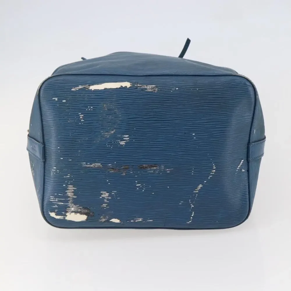 Louis Vuitton Epi Petit Noe Bucket Bag Blue
